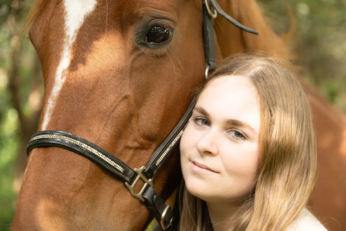 Amelia shooting équin